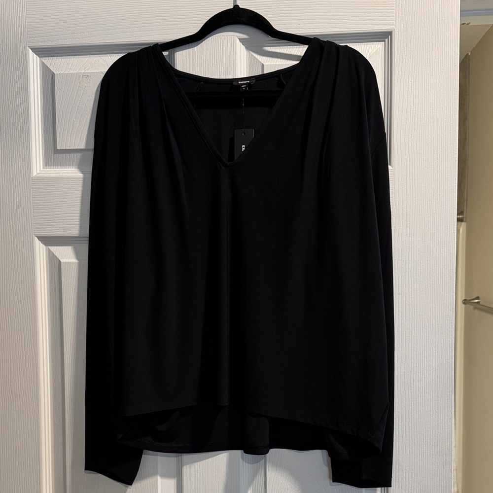 Elegant Black Women's Top